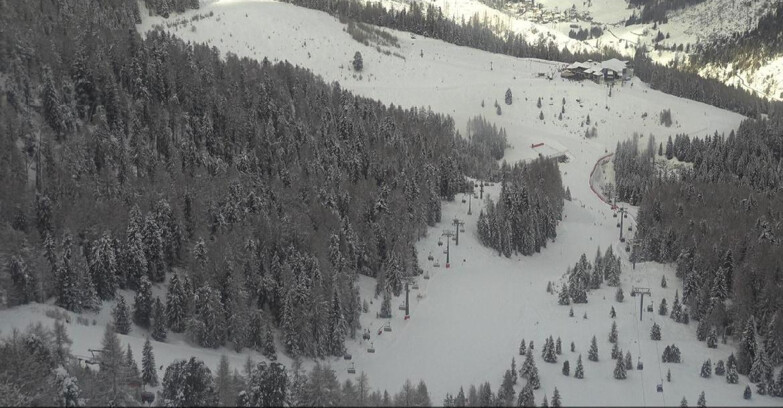 Webcam Moena-Alpe Lusia  - Pista Piavac