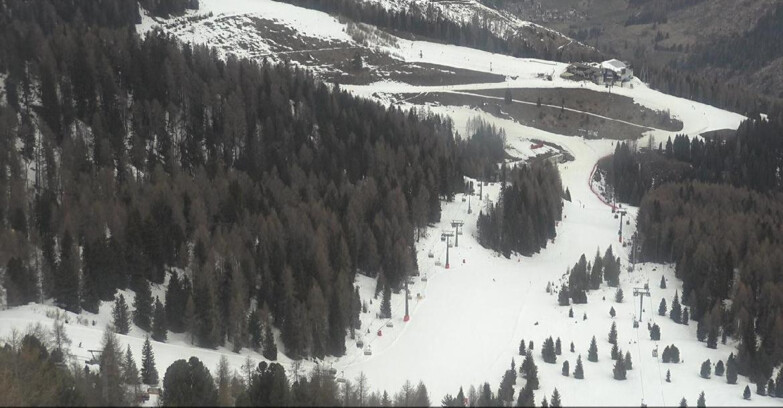 Webcam Moena-Alpe Lusia  - Pista Piavac