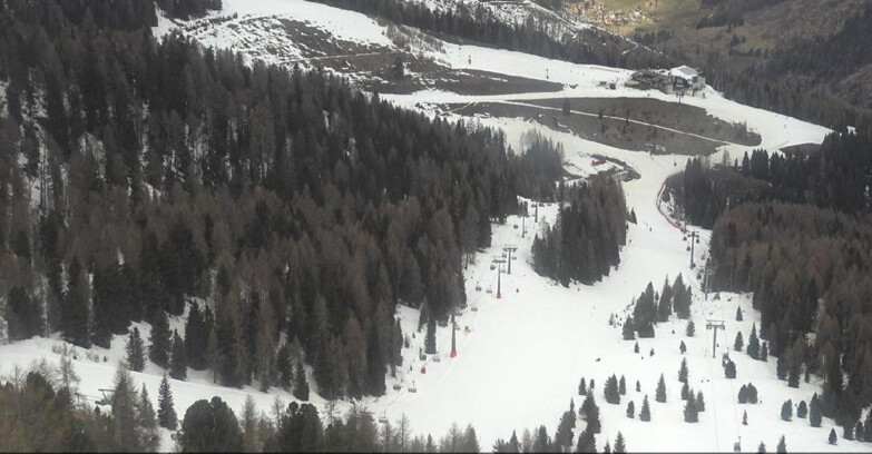 Webcam Moena-Alpe Lusia  - Pista Piavac