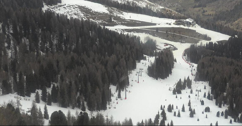 Webcam Moena-Alpe Lusia  - Pista Piavac