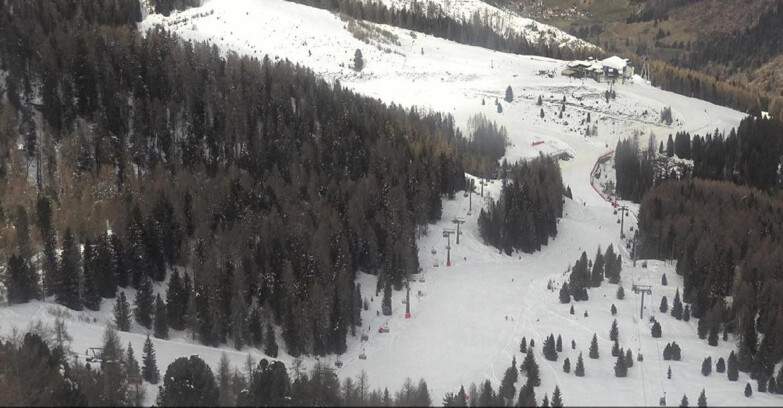 Webcam Moena-Alpe Lusia  - Pista Piavac