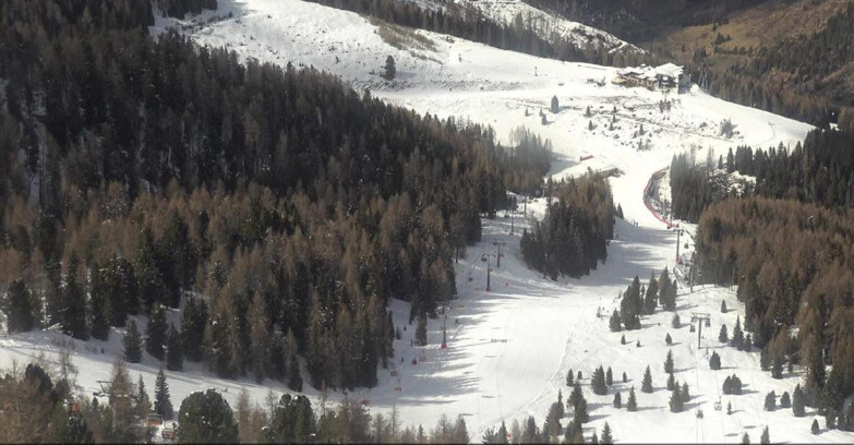 Webcam Moena-Alpe Lusia  - Pista Piavac