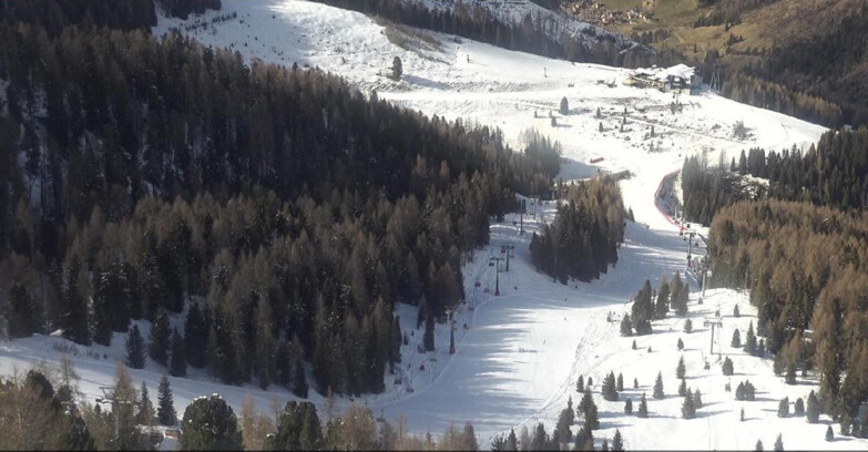 Webcam Moena-Alpe Lusia  - Pista Piavac