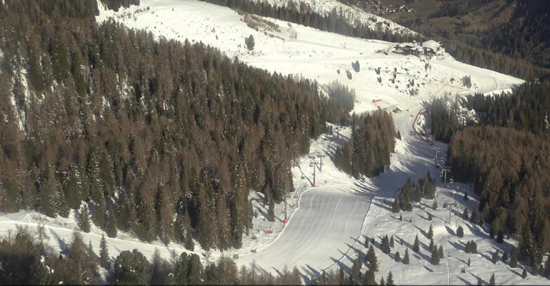 Webcam Moena-Alpe Lusia  - Pista Piavac