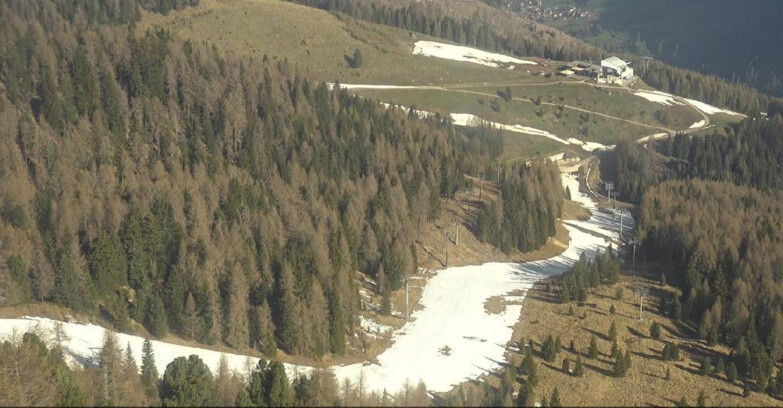 Webcam Moena-Alpe Lusia  - Pista Piavac