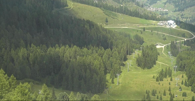 Webcam Moena-Alpe Lusia  - Pista Piavac