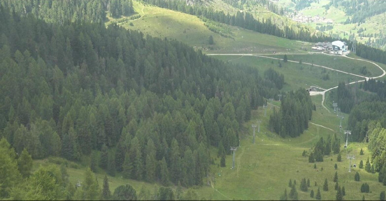 Webcam Moena-Alpe Lusia  - Pista Piavac