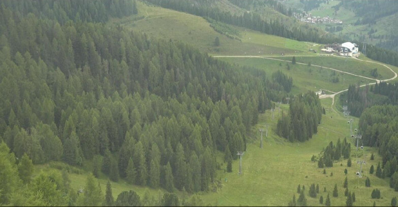 Webcam Moena-Alpe Lusia  - Pista Piavac