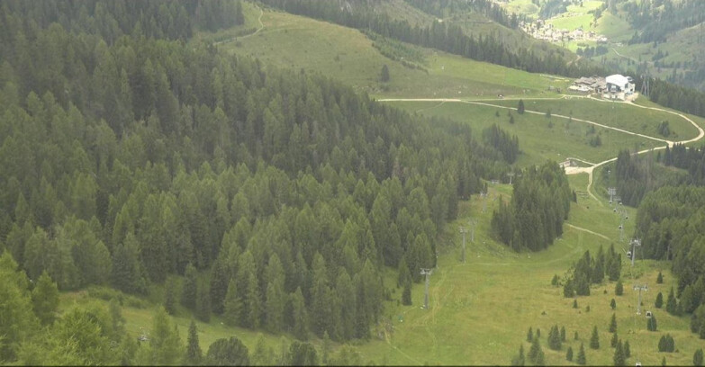 Webcam Moena-Alpe Lusia  - Pista Piavac
