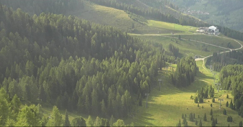 Webcam Moena-Alpe Lusia  - Pista Piavac