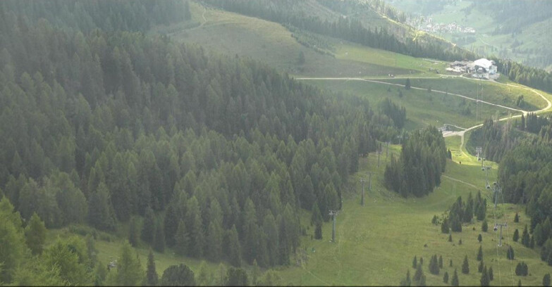 Webcam Moena-Alpe Lusia  - Pista Piavac