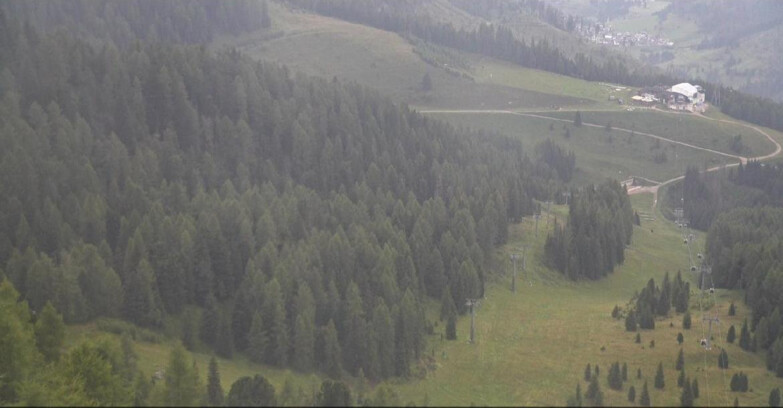 Webcam Moena-Alpe Lusia  - Pista Piavac