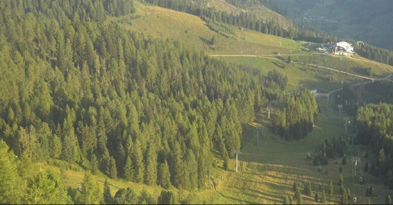 Webcam Moena-Alpe Lusia  - Pista Piavac