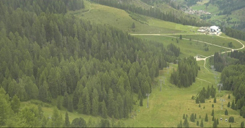 Webcam Моэна-Альпе-Лузия - Pista Piavac