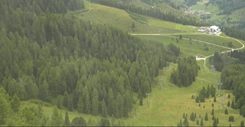 Webcam Моэна-Альпе-Лузия - Pista Piavac
