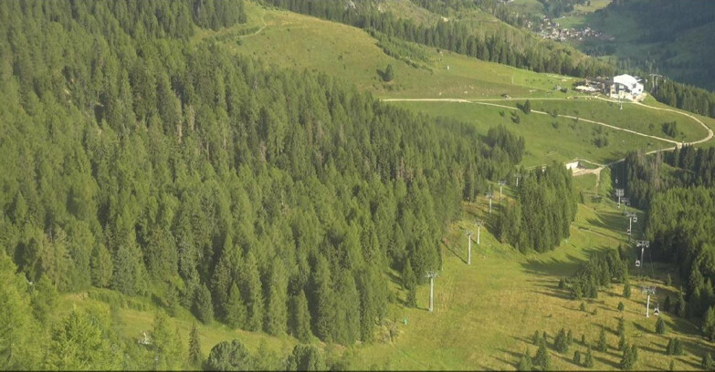 Webcam Моэна-Альпе-Лузия - Pista Piavac