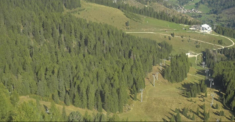 Webcam Moena-Alpe Lusia  - Pista Piavac