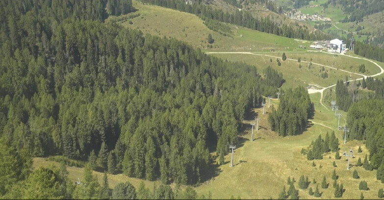 Webcam Moena-Alpe Lusia  - Pista Piavac