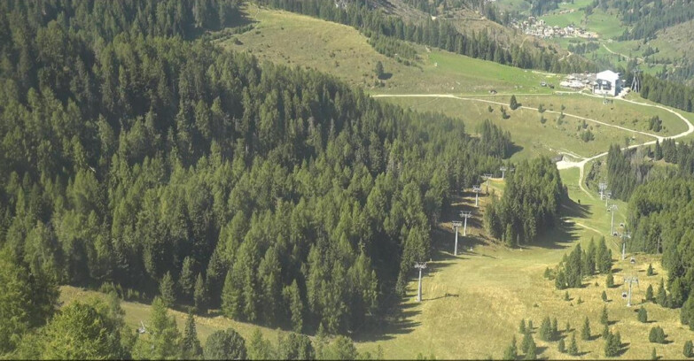 Webcam Moena-Alpe Lusia  - Pista Piavac