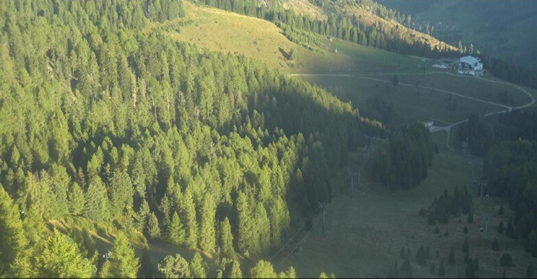 Webcam Moena-Alpe Lusia  - Pista Piavac