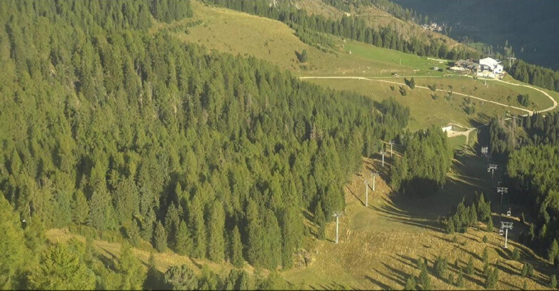 Webcam Moena-Alpe Lusia  - Pista Piavac