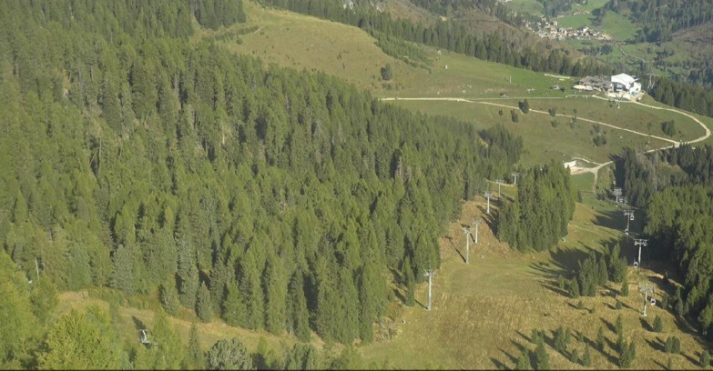 Webcam Moena-Alpe Lusia  - Pista Piavac