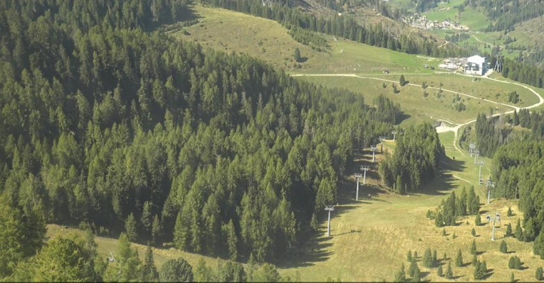 Webcam Moena-Alpe Lusia  - Pista Piavac