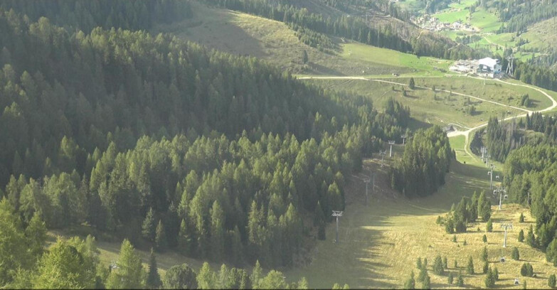 Webcam Moena-Alpe Lusia  - Pista Piavac
