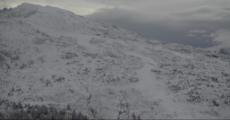 Webcam Moena-Alpe Lusia  - Arrivo seggiovia Campo-Laste