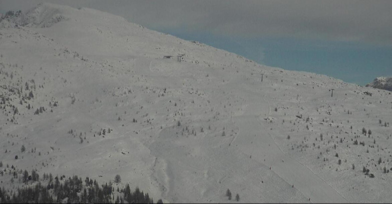 Webcam Moena-Alpe Lusia  - Arrivo seggiovia Campo-Laste