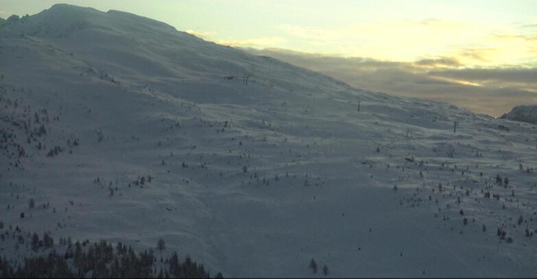 Webcam Моэна-Альпе-Лузия - Arrivo seggiovia Campo-Laste