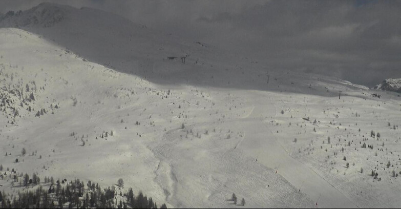 Webcam Moena-Alpe Lusia  - Arrivo seggiovia Campo-Laste