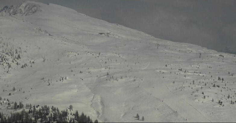 Webcam Моэна-Альпе-Лузия - Arrivo seggiovia Campo-Laste