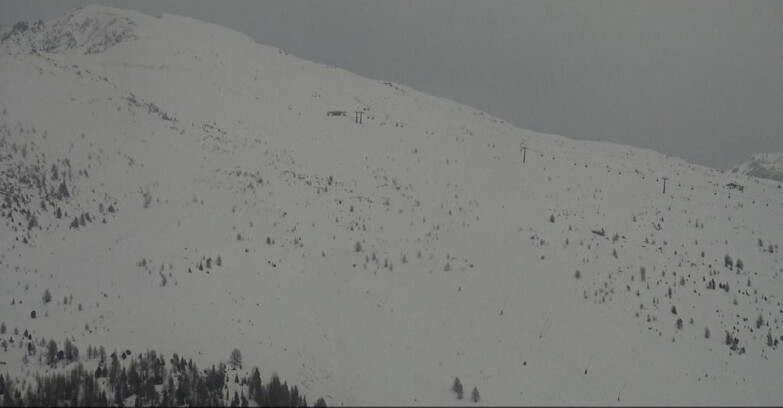 Webcam Моэна-Альпе-Лузия - Arrivo seggiovia Campo-Laste