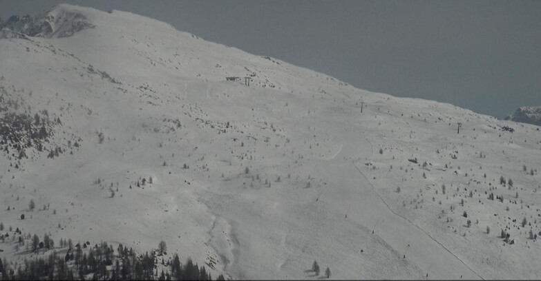 Webcam Moena-Alpe Lusia  - Arrivo seggiovia Campo-Laste
