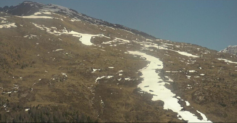 Webcam Moena-Alpe Lusia  - Arrivo seggiovia Campo-Laste