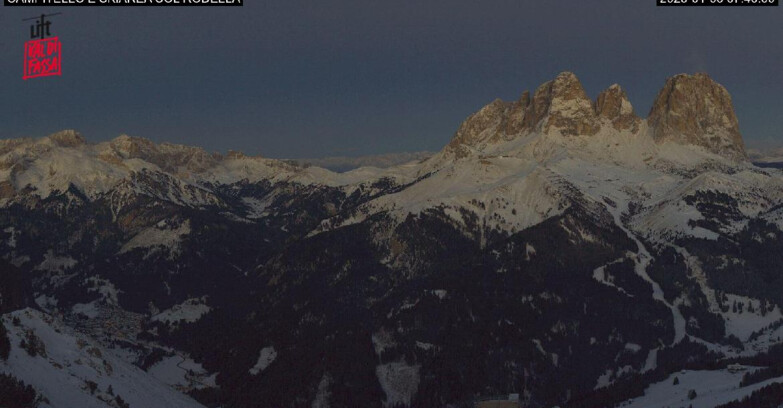 Webcam Canazei-Belvedere - Campitello - Col Rodella