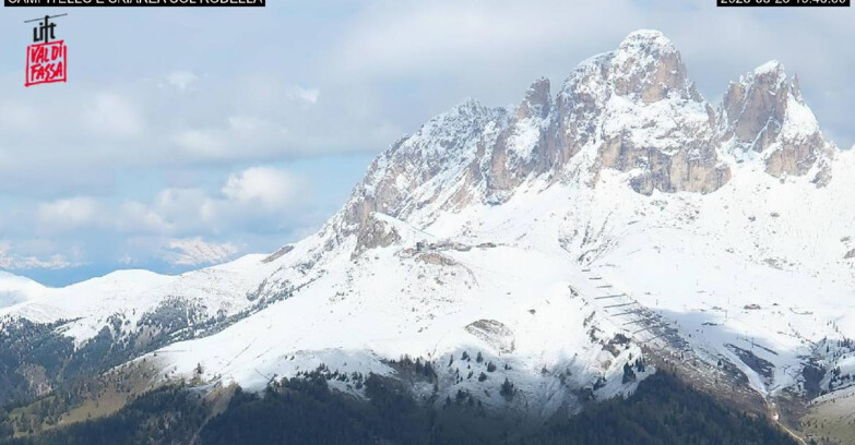 Webcam Canazei-Belvedere  - Campitello - Col Rodella