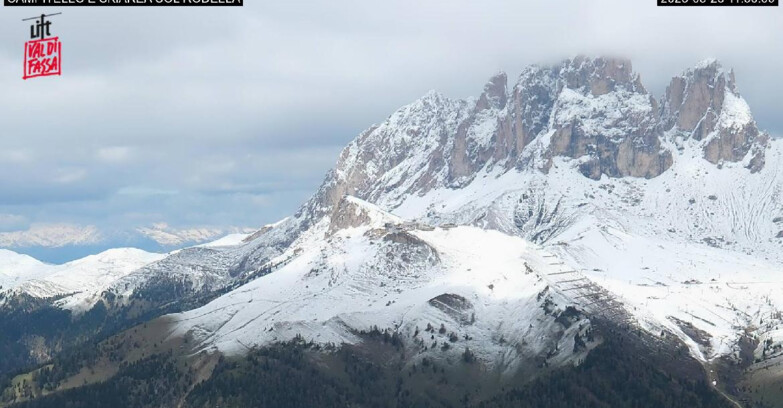Webcam Canazei-Belvedere  - Campitello - Col Rodella