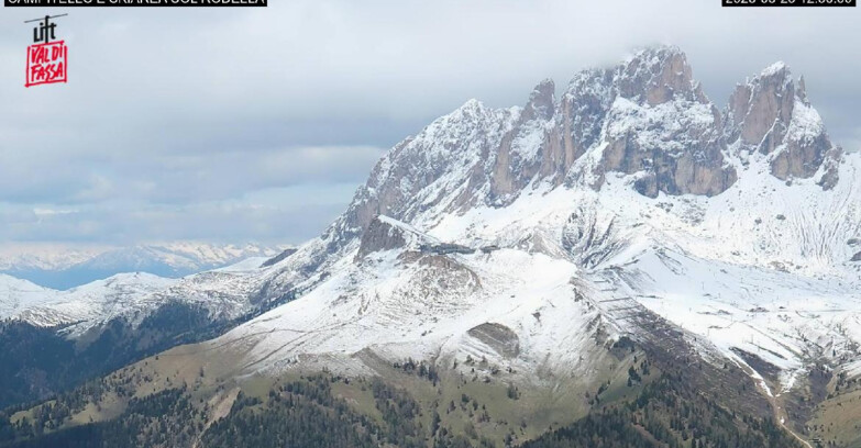 Webcam Canazei-Belvedere  - Campitello - Col Rodella