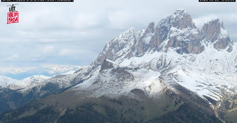 Webcam Canazei-Belvedere  - Campitello - Col Rodella