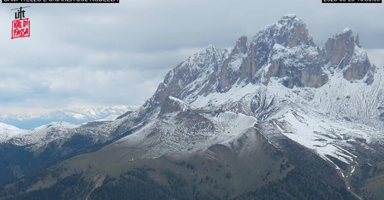 Webcam Canazei-Belvedere  - Campitello - Col Rodella