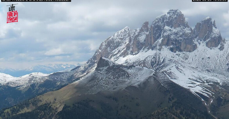 Webcam Canazei-Belvedere  - Campitello - Col Rodella
