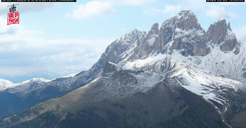 Webcam Canazei-Belvedere  - Campitello - Col Rodella