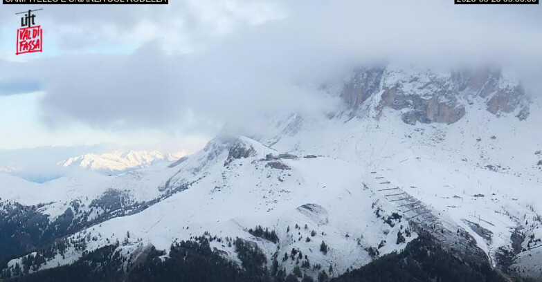 Webcam Canazei-Belvedere  - Campitello - Col Rodella