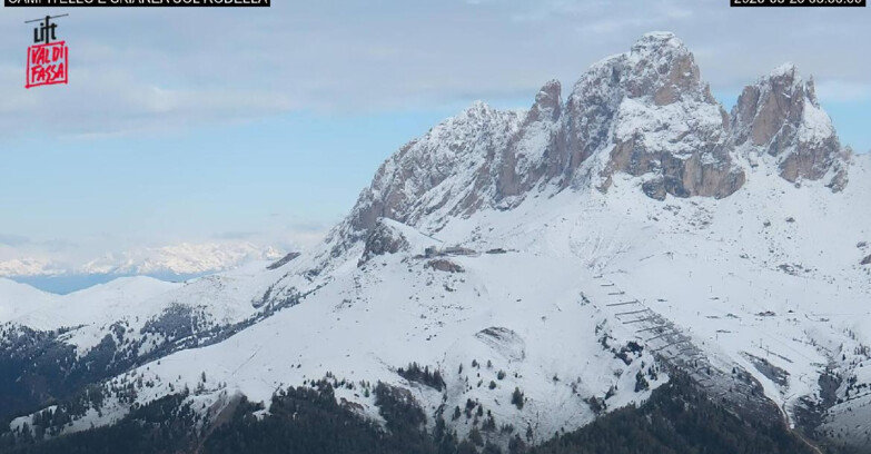 Webcam Canazei-Belvedere  - Campitello - Col Rodella