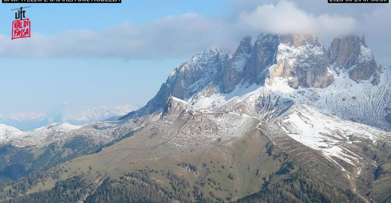 Webcam Canazei-Belvedere - Campitello - Col Rodella