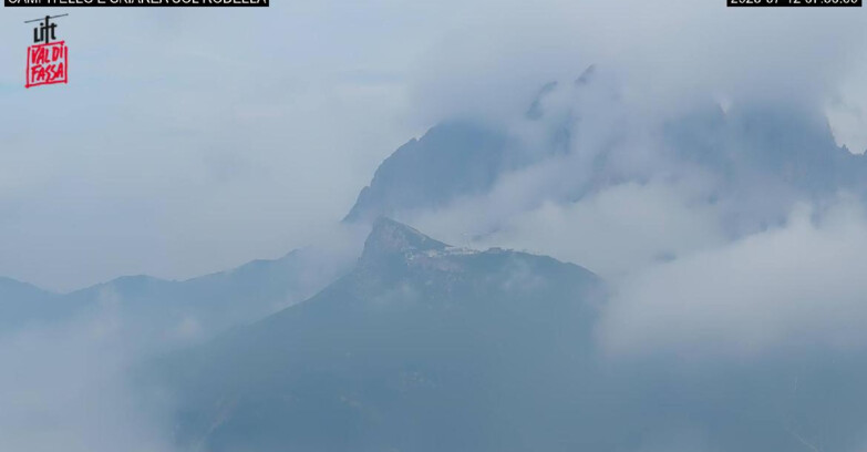 Webcam Canazei-Belvedere - Campitello - Col Rodella