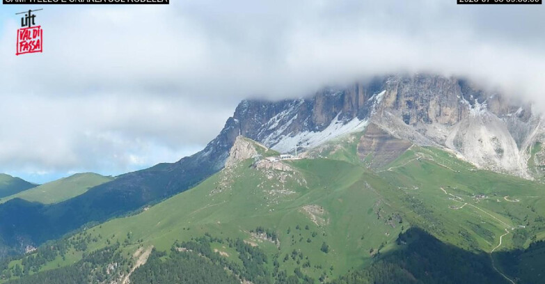Webcam Canazei-Belvedere - Campitello - Col Rodella