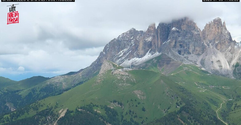 Webcam Canazei-Belvedere - Campitello - Col Rodella